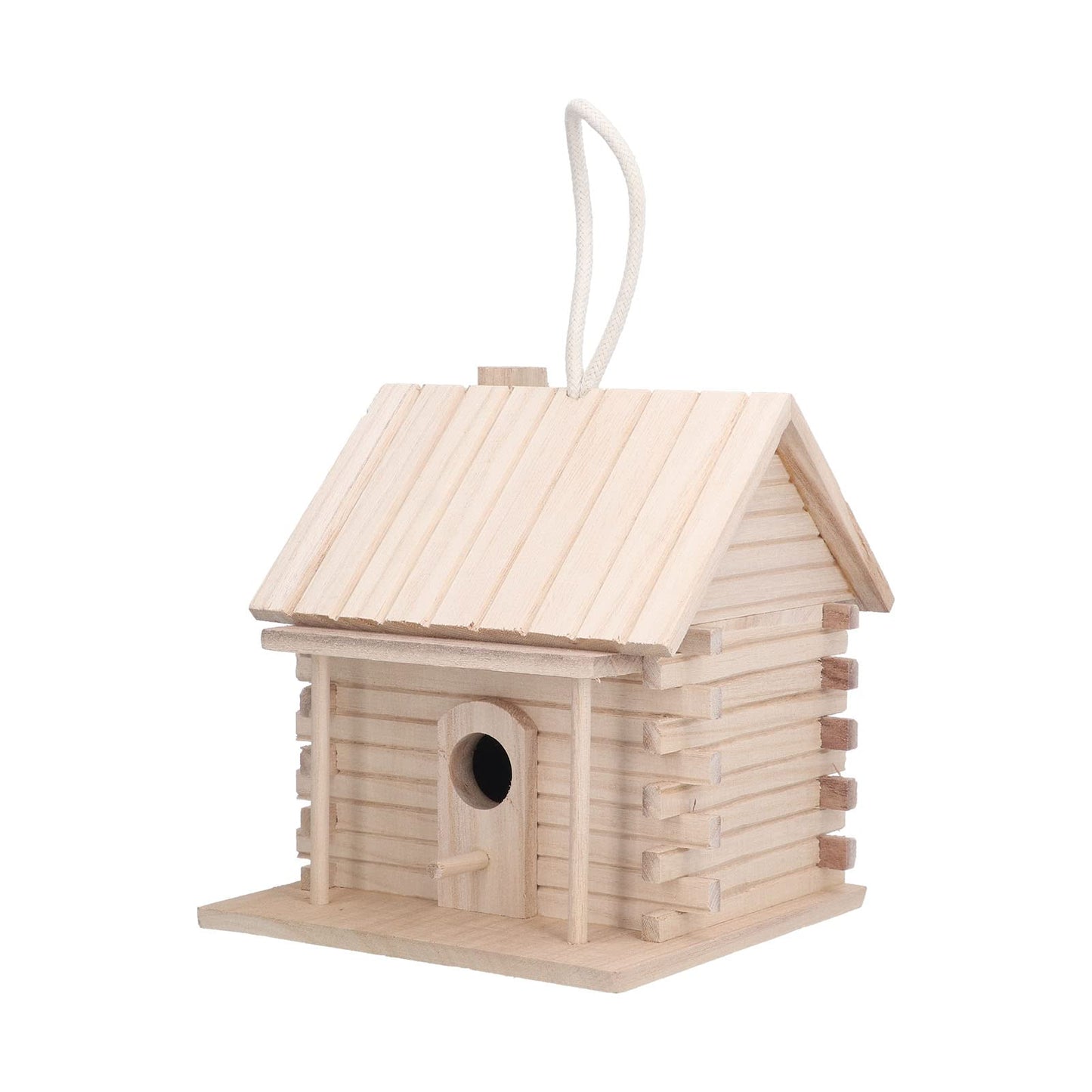 Wooden Birdhouse Kit for Adults to Build, Wooden Birdhouse, Bird Houses for Outside, for Outdoors with Standing Pole for Garden, Yard, Birdhouse Wood Bird House