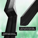 WIMART Fence Post Repair Kit 4''x4'', Heavy Duty Steel Fence Post Anchor Ground Spike 4''x4'' for Wooden Fence Post Repair, Wooden Fence Base WIMART