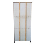 IC International Concepts Shaker Bookcase Solid Real Wood, Sturdy Parawood, 72 Inch, Washed Gray Taupe IC INTERNATIONAL CONCEPTS