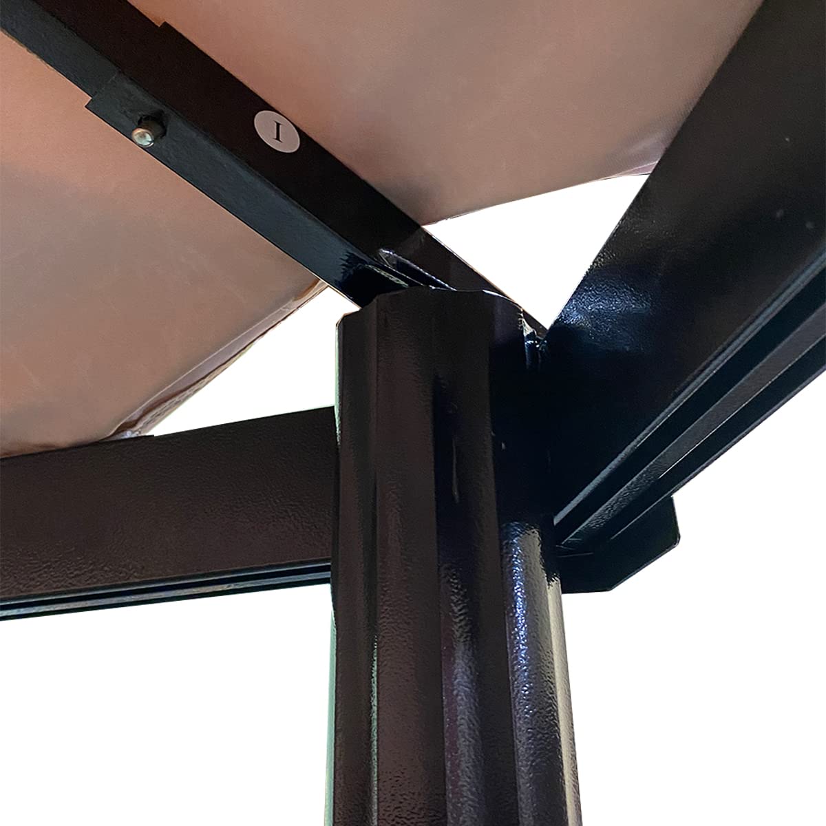 Garden Winds Replacement Canopy Top Cover Compatible with The Erommy 12ft Hexagon Gazebo - Riplock 350 Garden Winds