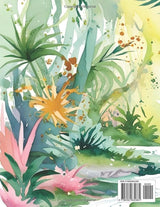 Reverse Coloring Book Jungles: The colors are already inside. YOU add the lines WoodArtSupply