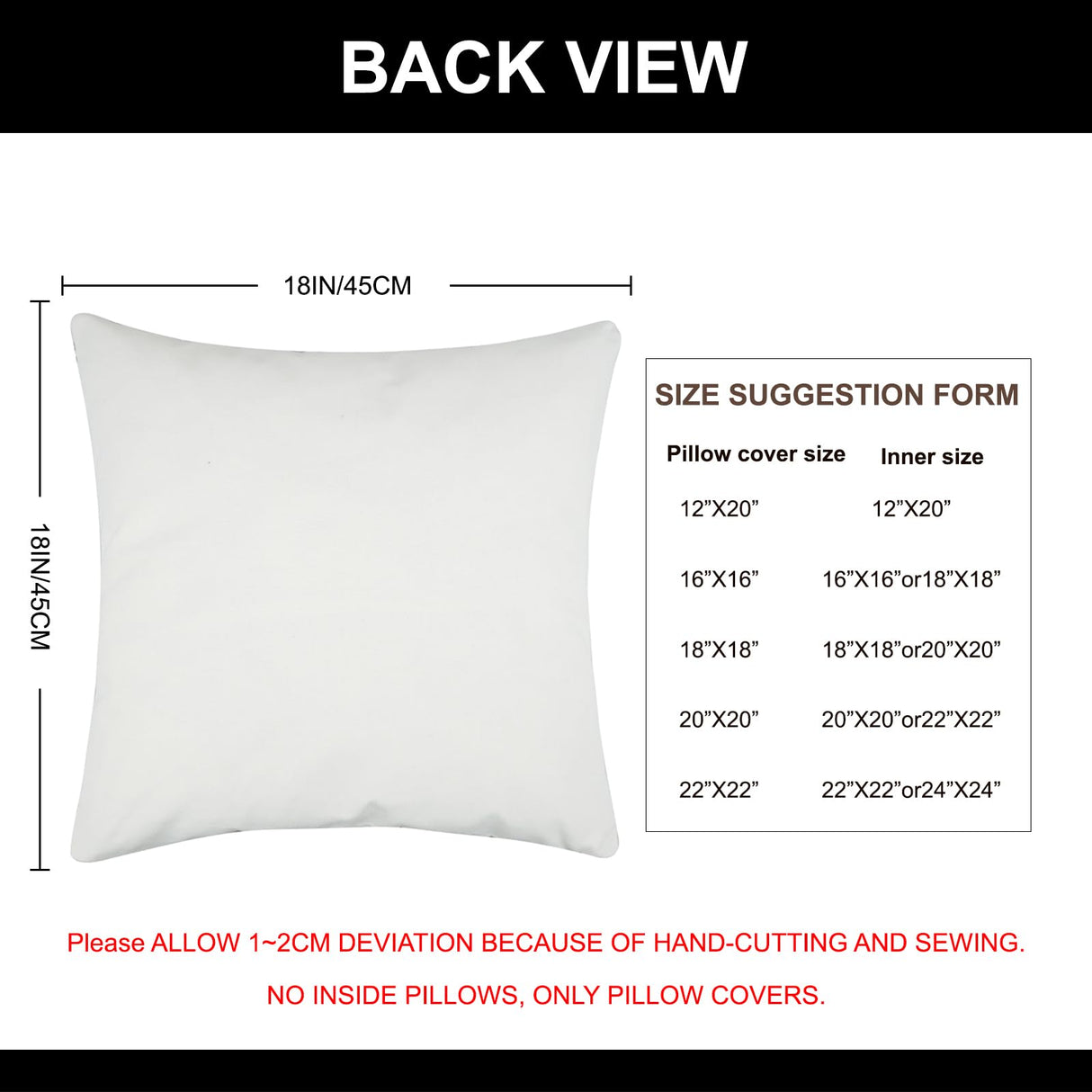 cygnus Set of 2 Farmhouse Decor Stripe Patchwork Linen Throw Pillow Covers,Modern Tan Faux Leather Accent Pillow Covers 18x18 inch, Gray cygnus