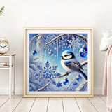 DPDAKIT Diamond Art Kits for Adults, Bird Diamond Painting Kits for Beginner, 5D DIY Round Full Gem Art Crafts for Home Wall Decor Gift, 12x12inch DPDAKIT