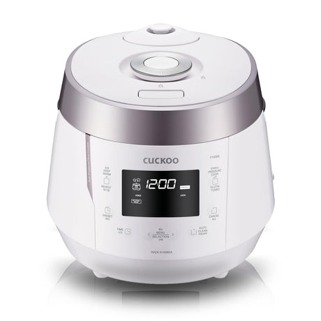 CUCKOO Heating Pressure Cooker & Warmer – 12 built-in programs, Glutinous (white), Mixed, Brown, GABA rice, and more, 10 cups CUCKOO