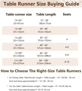 Laolitou Light Brown Table Runners 72 Inches Long, Farmhouse Boho Table Runner, Burlap Linen Texture Rustic Dining Table Decor Long, 13x72 Inches, Light Brown Laolitou