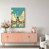 Lofenghome Paint by Numbers Kit for Adults, Tropical Beach Scenes Collection, Acrylic Paint on Canvas, 12 x 8 Inches, DIY Home Decor, Modern Style, 6 Coastal Landscapes, Adult Beginner Friendly Lofenghome