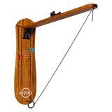 SITOO Ring Toss Game for Adults, Outdoors Games, Wall Mounted Hook and Ring Game with Foldable Arm (Wood) SITOO