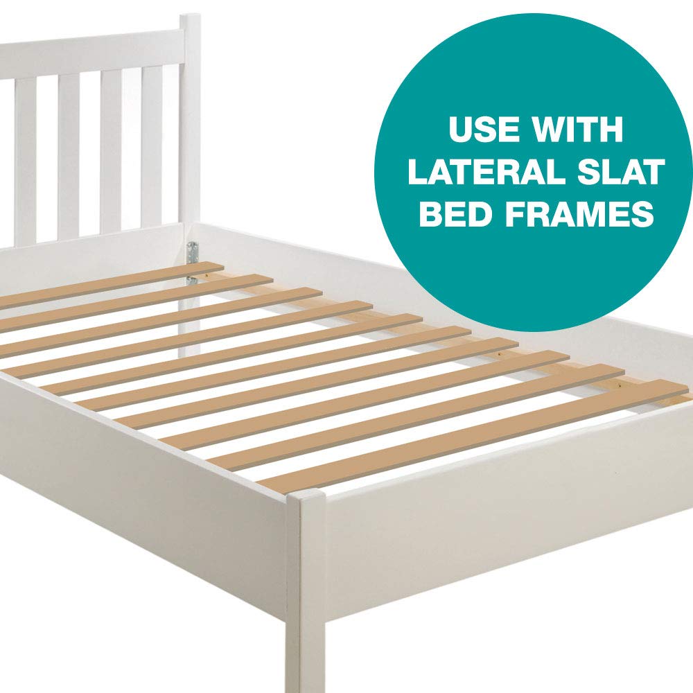 DMI Foldable Box Spring, Bunkie Board, Bed Support Slats for Support to Streamline and Minimize the Bed, No Assembly Needed, Full Size, 60 x 48 DMI