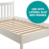 DMI Foldable Box Spring, Bunkie Board, Bed Support Slats for Support to Streamline and Minimize the Bed, No Assembly Needed, Full Size, 60 x 48 DMI