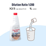 roborock Official Floor Cleaning Solution, Floor Cleaner for Hardwood Tile Hardfloor, Compatible Robot Vacuums with Mopping and Wet Dry Vacuum, 16.2 FL OZ, Dilution Ratio 1:200 roborock
