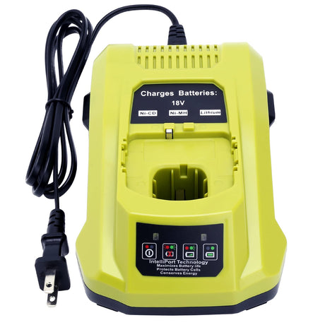 Biswaye P117 Compatible with Ryobi 18V Charger, Compatible with Ryobi 12V-18V One+ Lithium NiCad NiMh Battery P102 P108 P189 P197 P103 P105 P107 P190 P191 PBP002 PBP005 Biswaye