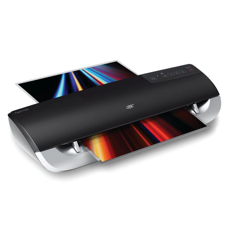 GBC Thermal Laminator Machine, Fusion 3100L, 12 Inch, 1 Min Warm-up, 3-7 Mil, with 30 EZUse Laminating Pouches for Home, Office and Classroom, Black (1703076) GBC