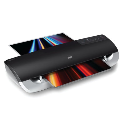 GBC Thermal Laminator Machine, Fusion 3100L, 12 Inch, 1 Min Warm-up, 3-7 Mil, with 30 EZUse Laminating Pouches for Home, Office and Classroom, Black (1703076)