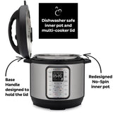 Instant Pot Duo Plus 9-in-1 Electric Pressure Cooker, Slow Cooker, Rice Cooker, Steamer, Sauté, Yogurt Maker, Warmer & Sterilizer, Includes App With Over 800 Recipes, Stainless Steel, 6 Quart Instant Pot