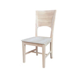 IC International Concepts Canyon Set of 2 Dining Chairs, Brown IC International Concepts