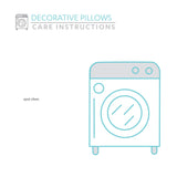 Lush Decor Farmhouse Ticking Stripe Yarn Dyed Pleated Decorative Throw Pillow, 14" Round, Neutral - Round Pillow - Throw Pillows For Bed, Couch, Or Chair Lush Decor