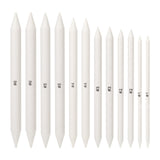 Blending Stump, 12 PCS Tortillions Blending Pencil Oil Pastel Blending Tools Shading Pencils Soft Paper Felts Sketch Blending Sticks for Artist Student Sketch Drawing Supplies (6 Sizes) Sliverdew