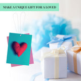 ZhouBoat 200 Pcs Sublimation Air Fresheners Blanks, Custom Photo Car Air Freshener, Sublimation Blanks Bulk DIY Scented Hanging Sheets Felt With 200 PCS Bags and 19.7in Rope for Car Home Hanging Decor ZhouBoat