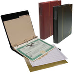 Corporate kit VP Combo (Corporation): Minute Book Binder, Stock Certificates, Index Tabs, NO Slipcase- Black Corpkit Legal Supplies