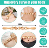 10-in-1 Wood Therapy Massage Tools Massager Wooden Massager for Body Shaping Massage Tool Set Wood Therapy Tools for Relieving Muscle Pain Body Lymphatic Drainage Massager JUANWAN