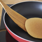 FAAY 11.5 Inch Teak Wood Spatula/Turner for RIGHT Hand | Versatile Spatula, Durable, Healthy and High Moist Resistance for Non Stick Cookware FAAY