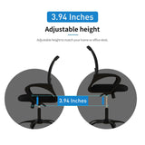 Bonzy Home 12FT Conference Table Chairs Set, 6PCS Tables & 14PCS Ergonomic Office Chairs, Meeting Room Conference Room Table with Chairs Set for 14 People, 142"x47"x30", Black Bonzy Home