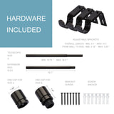 Byondeth Curtain Rods for Windows 16 to 144 Inches Adjustable Length 1 Inch Diameter Window Curtain Rod with Aluminium End Cap, Antique Bronze Byondeth