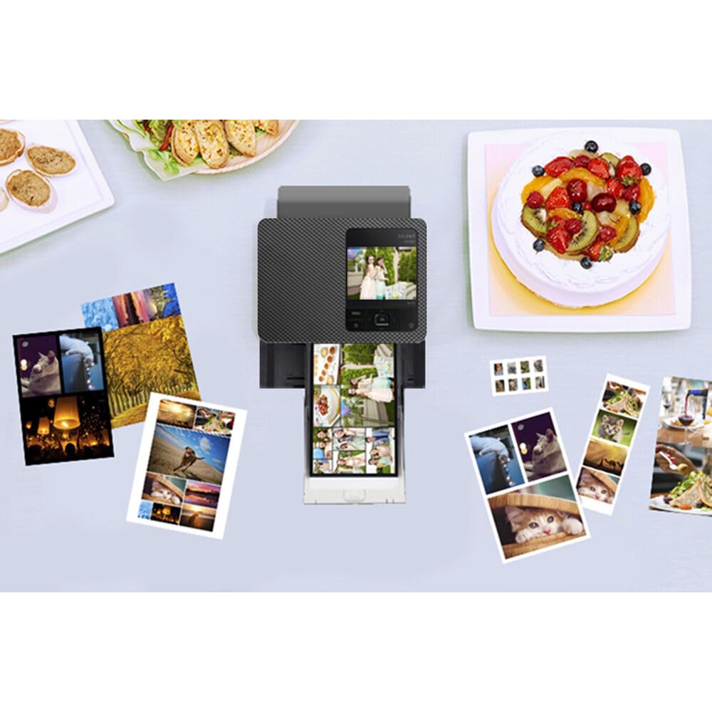 Canon SELPHY CP1500 Compact Photo Printer (Black) (5539C001) KP-36IP Color Ink and Paper Set + 64GB Ultra Memory Card + Cleaning Kit + Memory Card Wallet + Card Reader