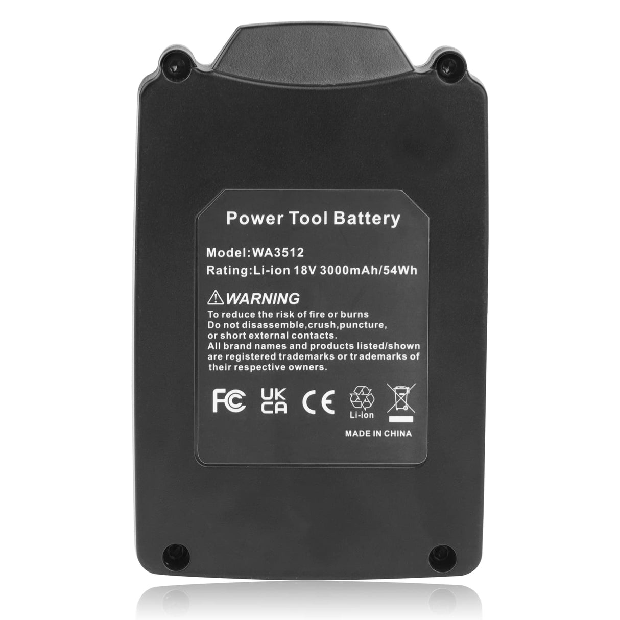 Futurebatt [2Pack] 20V 3000mAh High-Output Battery for Worx 20V Battery PowerShare Battery Model WA3520 WA3525 WA3575 WG151s WG155s WG251s WG255s WG540s WG545s WG890 WG891 Futurebatt