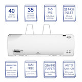 SINCHI 3-5 Mil, 13-Inch Thermal Laminator Machine, 40 Second Warm-Up, 20 inches/Minute, Includes Laminating Sheets, Paper Trimmer & Corner Rounder, Jam Release, Auto Shutoff, for Office, School, Home SINCHI