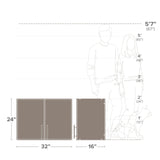 Prepac Elite Black Wall Mount Cabinet - Versatile Storage for Kitchen, Bathroom, and Garage Prepac