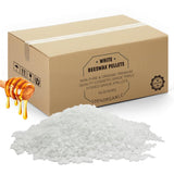Beeswax Pellets 10LB, Organic White Bees Wax for DIY Candles, Beeswax for Candle Making, Skin, Body, Face, and Hair Care, Lotions, DIY Creams, Lip Balm and Soap Making Supplies Lomangdi