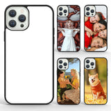 FOQENCCI 5 Piece Sublimation Case Compatible for iPhone 14 Pro Max,Blanks Printable DIY Phone Cases Soft Rubber + Hard PC Anti-Slip Shockproof Protective Phone Cover Compatible for iPhone 14 Pro Max FOQENCCI