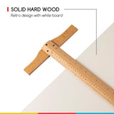 MEEDEN White Adjustable Drafting Table: 35.5" x 23.5" Art Drawing Desk with Height Adjustment - Solid Beech Wood Craft Painting Table - Large Tilting Table for Adults Artists Writing Working MEEDEN