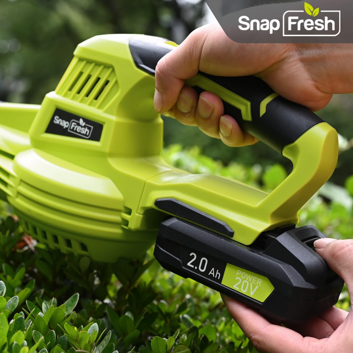 SnapFresh 20V 2.0Ah Li-ion Battery, (Not Compatible with Other Brands), Lithium-Ion Battery Support Fast Charging(BBT-DC20A) SnapFresh