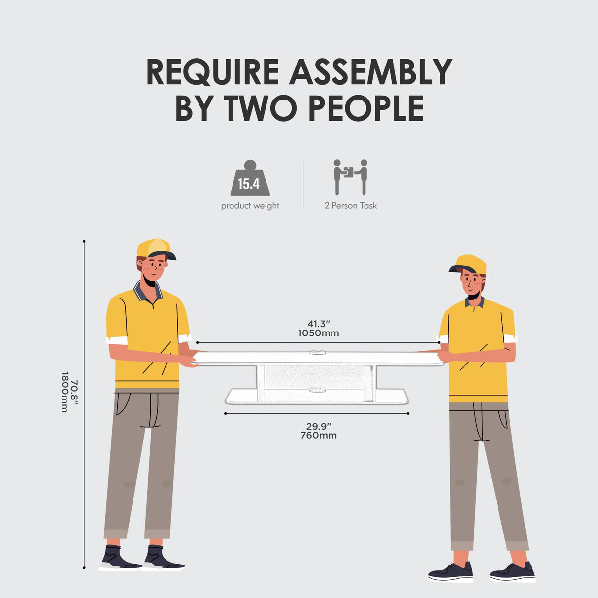 FITUEYES 2 Tier Modern Floating TV Stand Wall Mounted Entertainment Center, Floating TV Shelf Under TV for Living Room, Brown FITUEYES