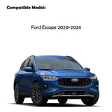 Center Console Safe Vault - KEREN Console Gun Safe Box Compatible with Ford Escape 2020-2025, for Ford Bronco Sport 2021-2024. 4 Digit Combination Lock KEREN