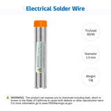 LDK Soldering Iron Kit Electric 60W 110V Adjustable Temperature Soldering Gun Welding Tools, 5pcs Soldering Iron Replacement Tips, Sponge and Solder Wire LDK