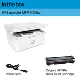 HP LaserJet MFP M140w Wireless Printer, Print, scan, copy, Fast speeds, Easy setup, Mobile printing, Best-for-small teams HP