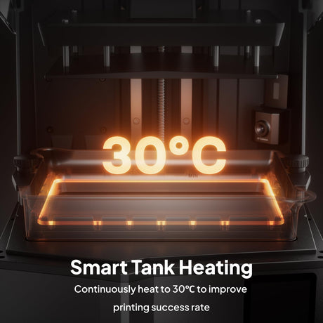 ELEGOO Saturn 4 Ultra 16K Resin 3D Printer with 10" 16K Mono LCD and Flip-up Lid, Smart Tank Heating at 30?, 150mm/h High Speed Printing, Large Printing Size of 8.33x4.66x8.66 Inches ELEGOO
