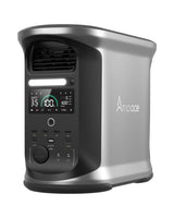 Ampace Andes 1500 Portable Power Station, 1462Wh LiFePO4 Power Station, Full Charge in 55 Min, 2400W (Surge 3600W) SiCPrime Solar Generator for Outdoor Camping, RVs, Home Backup(Solar Panel Optional) AMPACE