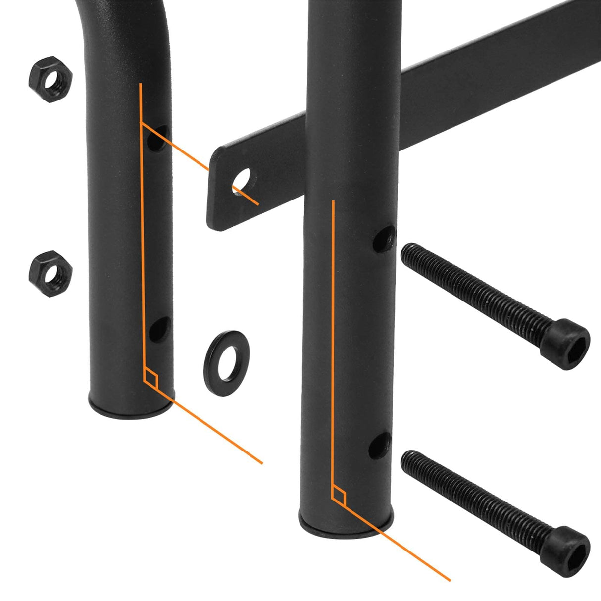 12ft Firewood Rack Outdoor Heavy Duty Log Rack Firewood Storage Rack Holder Steel Tubular Easy Assemble Fire Wood Rack for Patio Deck Adjustable Log Storage Stand for Outdoor Fireplace Tool MCKE