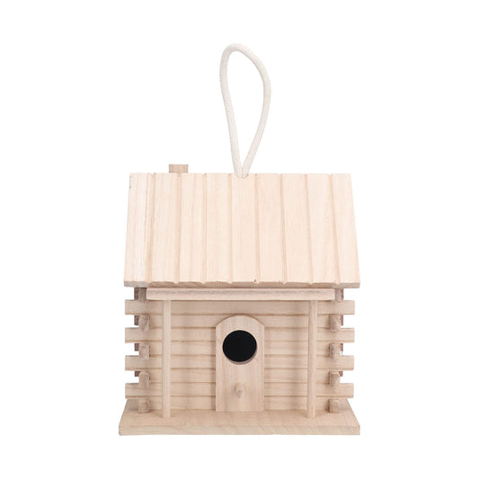 Wooden Birdhouse Kit for Adults to Build, Wooden Birdhouse, Bird Houses for Outside, for Outdoors with Standing Pole for Garden, Yard, Birdhouse Wood Bird House