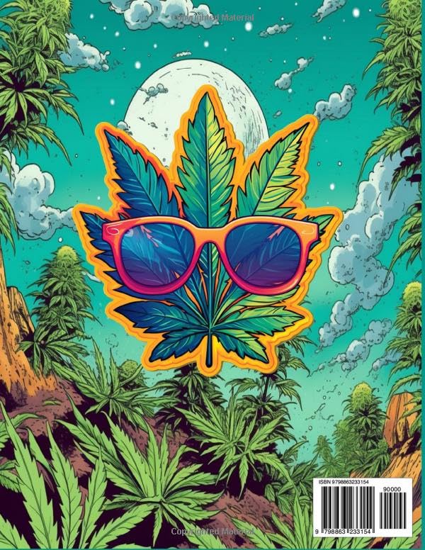 Princess Stoner Coloring Book For Adults (Trippy Therapy): Mindful Relaxation and Psychedelic Fun With 30+ Weed Coloring Pages WoodArtSupply