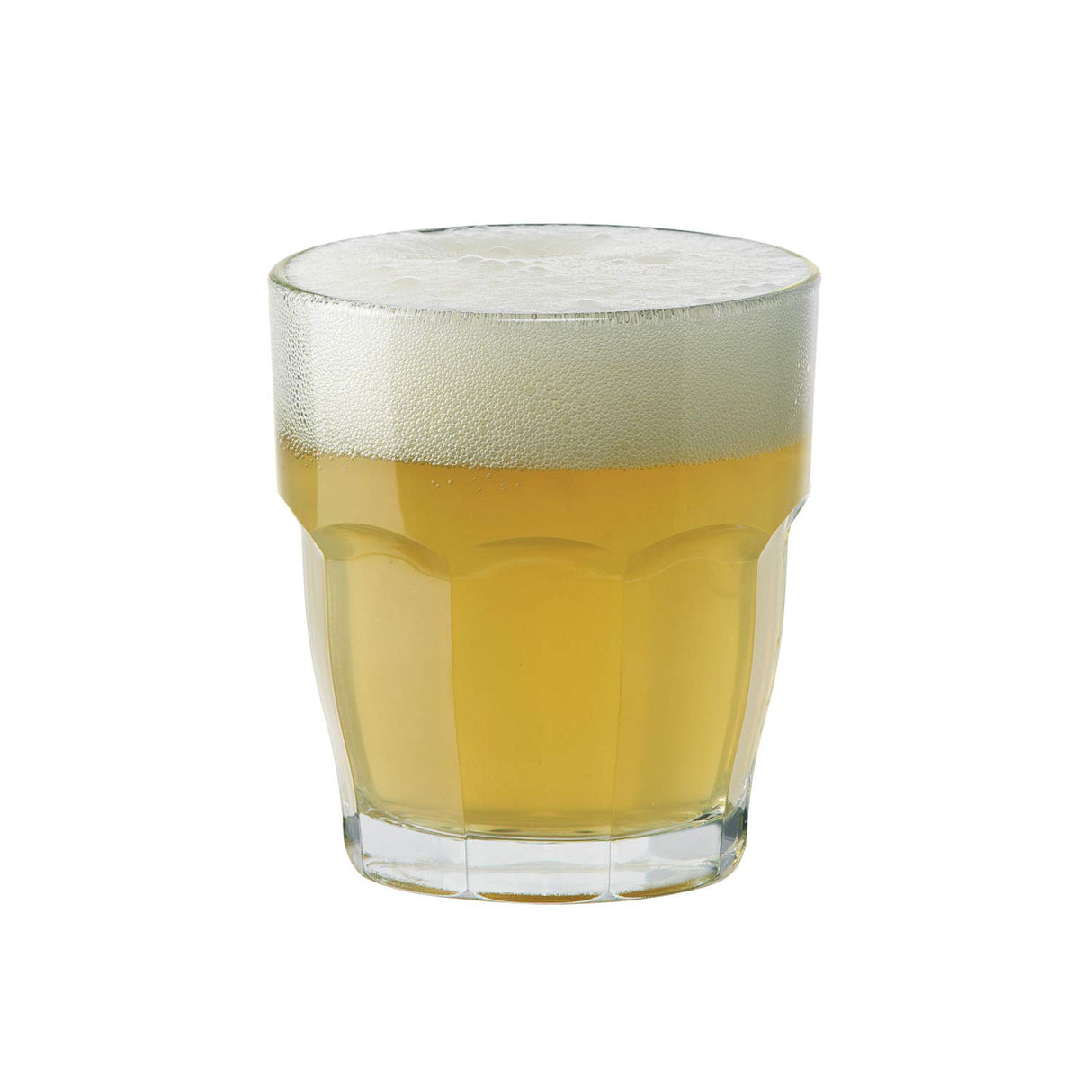 Bormioli Rocco Rock Bar Stackable Juice Glasses – Set Of 6 Dishwasher Safe Drinking Glasses For Soda, Milk, Coke, Beer, Spirits – 6.75oz Durable Tempered Glass Water Tumblers For Daily Use Bormioli Rocco