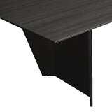 Regency Conference Room Table, 10 ft, Ash Grey/Black Regency