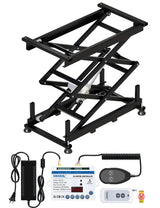 DIHOOL Electric Scissor Lift Table 180Lbs Capacity, 265-1100MM Height Adjustable Lifting Platform DIHOOL