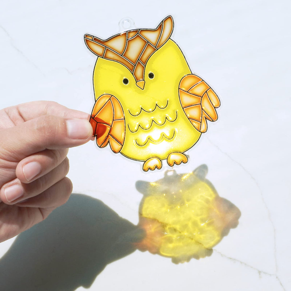 Winlyn 28 Sets Woodland Creatures Suncatchers Ornaments Decorations DIY Window Paint Art Suncatchers Fall Craft Kits Autumn Forest Animals Sun Catchers for Kids Holiday Classroom Activity Art Project Winlyn