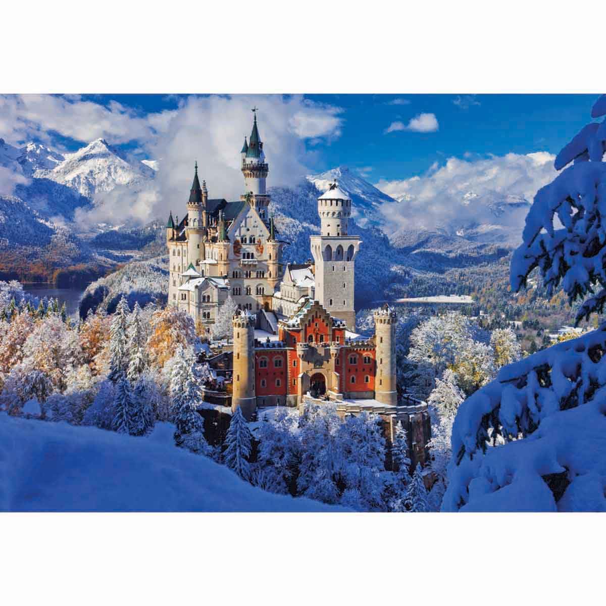 Anatolian Puzzle - Neuschwanstein Castle, 2000 Piece Jigsaw Puzzle, 3957, Multicolor, Standard