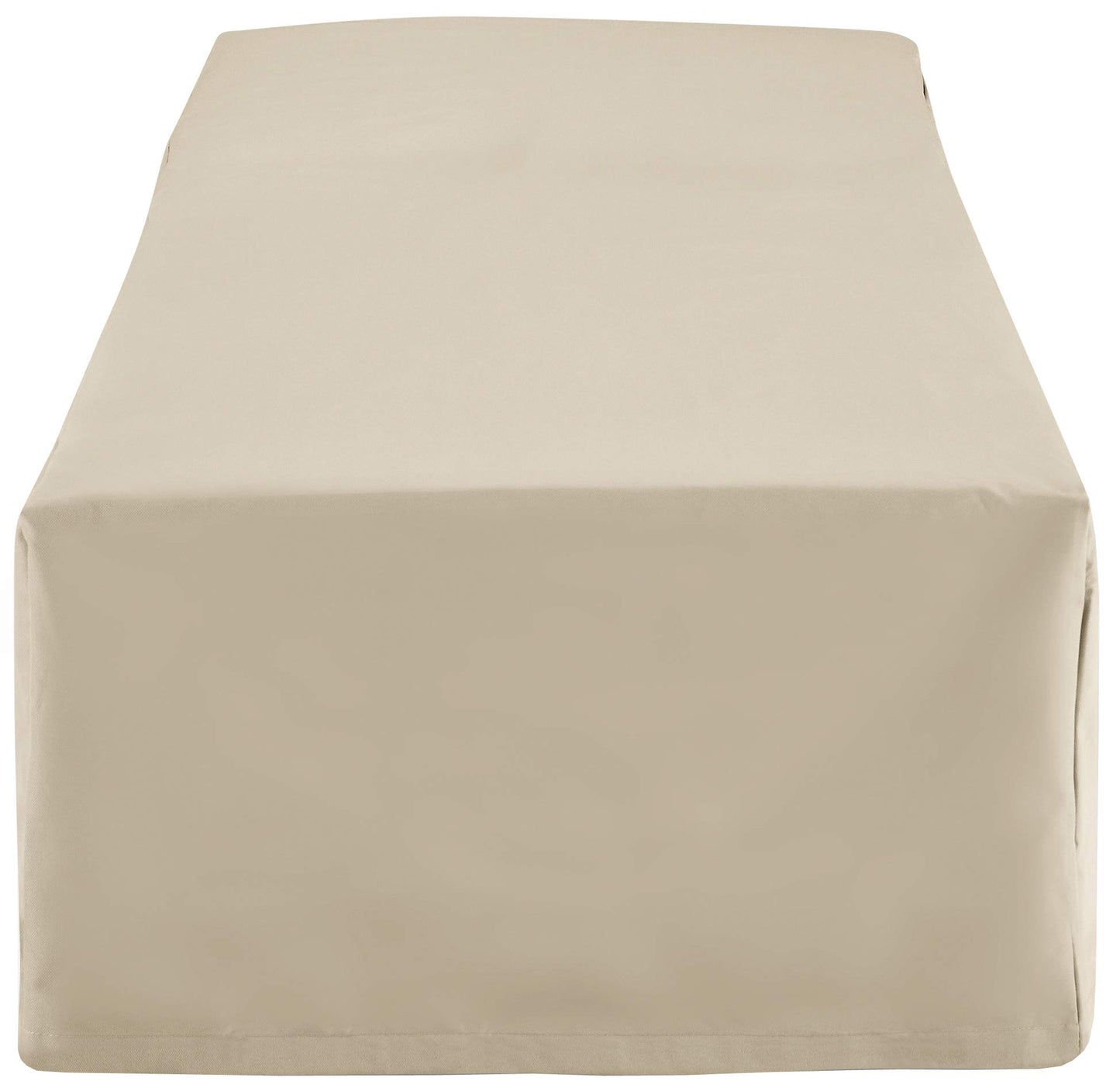 Crosley Furniture Patio Furniture Covers, Waterproof Outdoor Chaise Lounge Cover for Backyard, Tan - WoodArtSupply